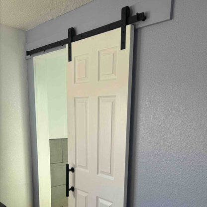Classic J-Strap Barn Door Hardware Kit