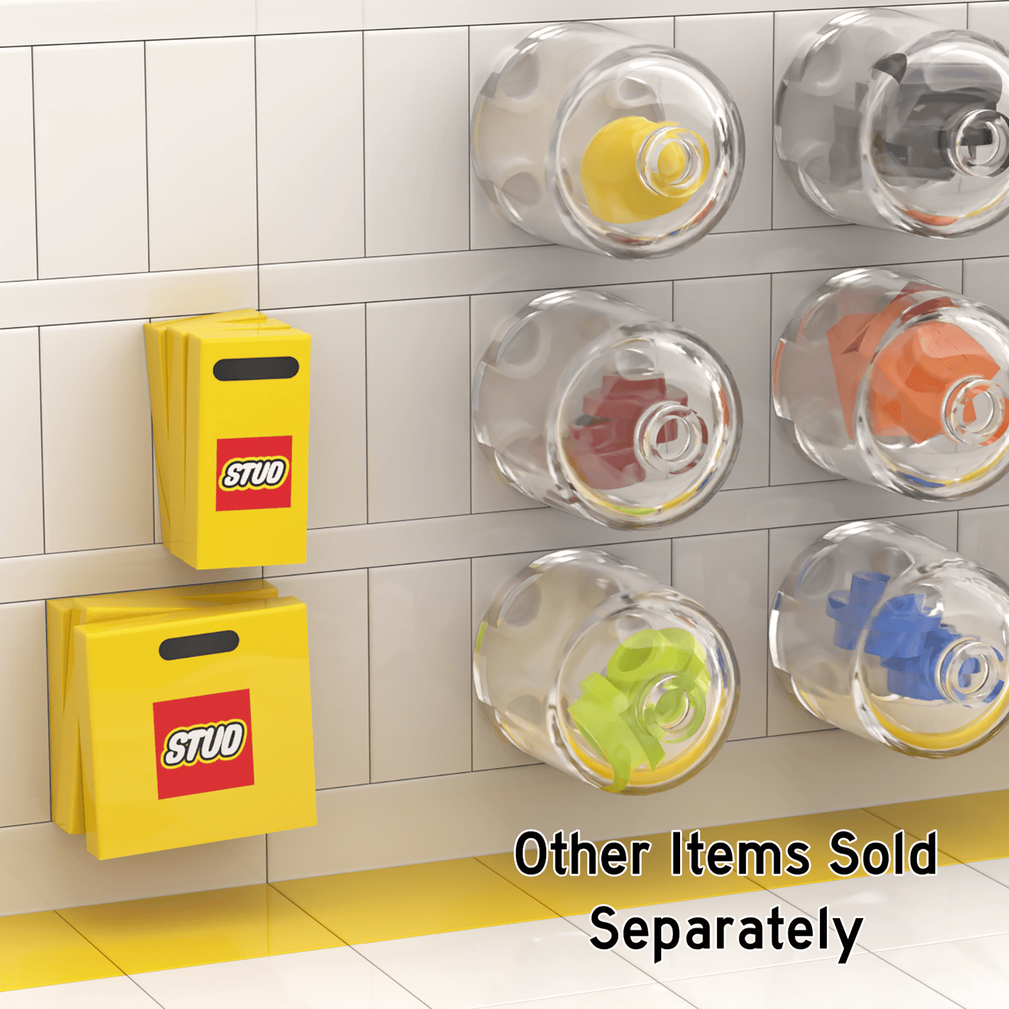 Classic Small 'Stud' Shopping Bag - Custom Printed - Made Using a LEGO® Tile