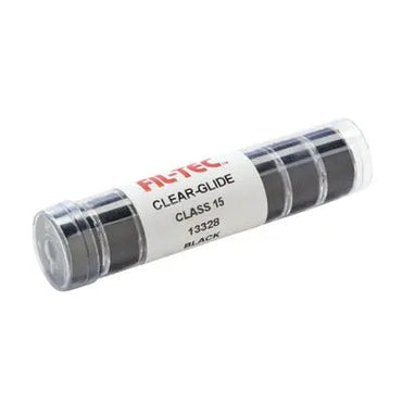 13328 Black Prewound Clear-Glide Bobbin Tube - Class 15/A