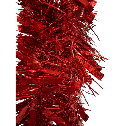 9 Foot Luxury Garland - Red