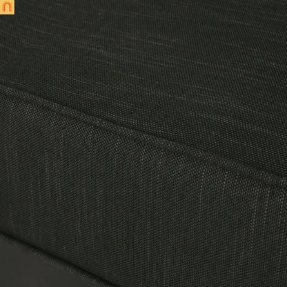 Outdoor Club Chair Aluminum Modern Dark Gray