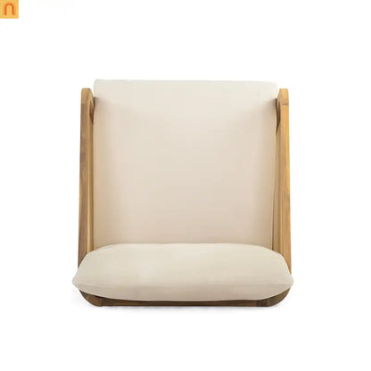 Outdoor Club Chair Set Acacia Wood 2 Piece