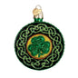 Celtic Brooch Glass Ornament
