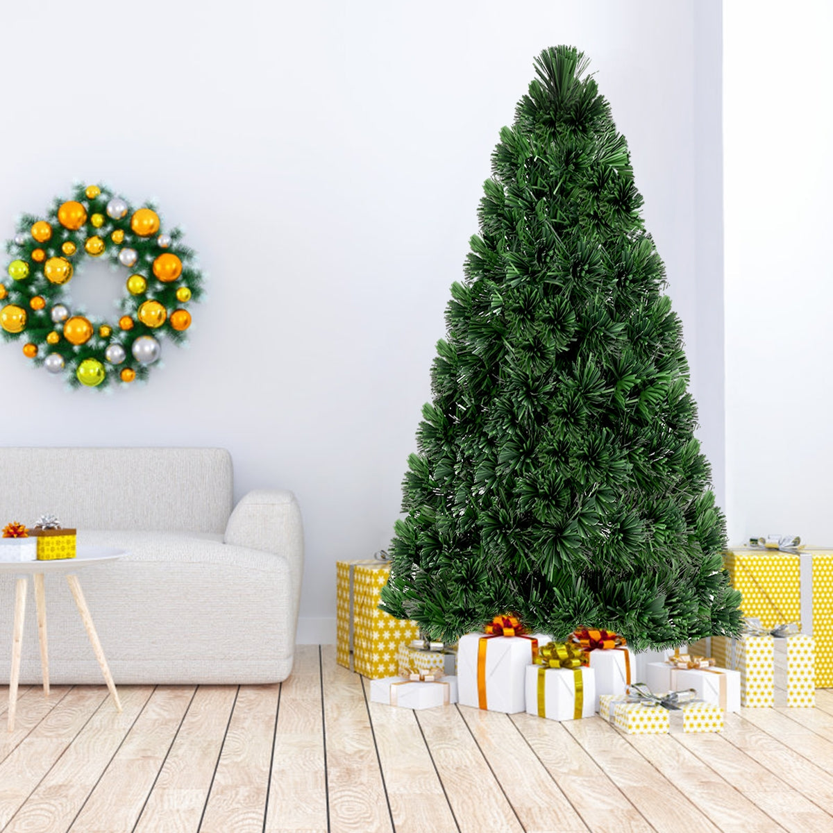 3' / 4' / 5' / 6' Fiber Optic Artificial PVC Christmas Tree