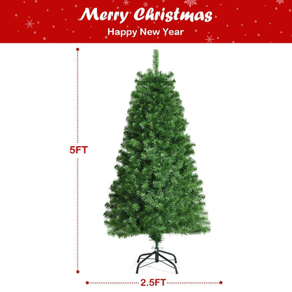 Pre-lit Multi-Colored Fiber Optic Spruce Artificial Christmas Tree