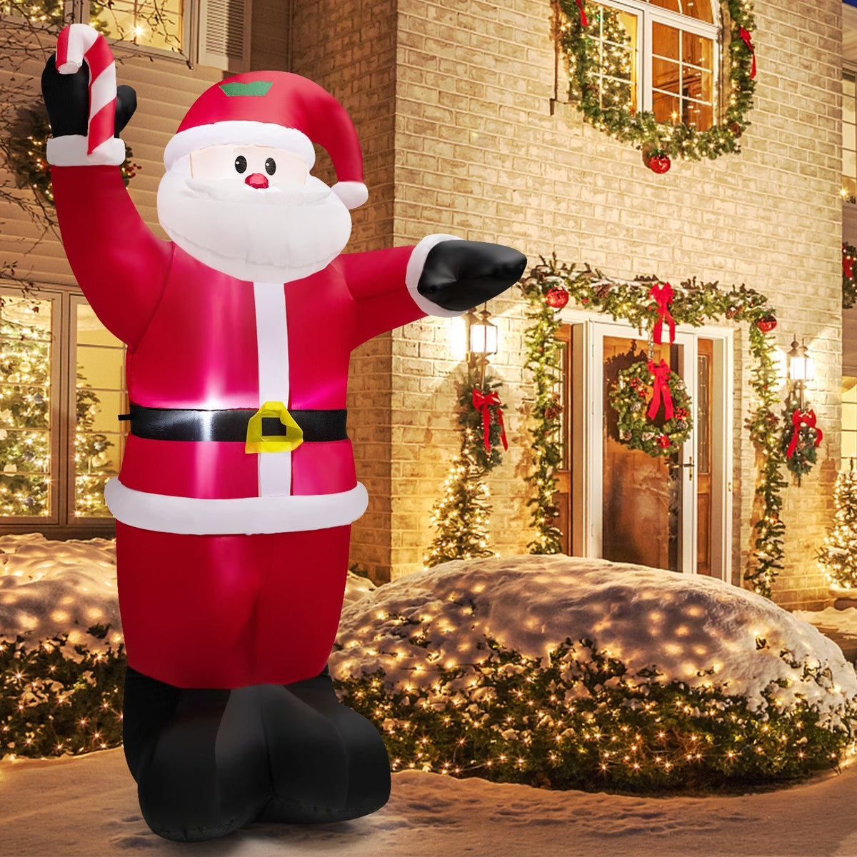 8 Feet Inflatable Santa Claus Decoration