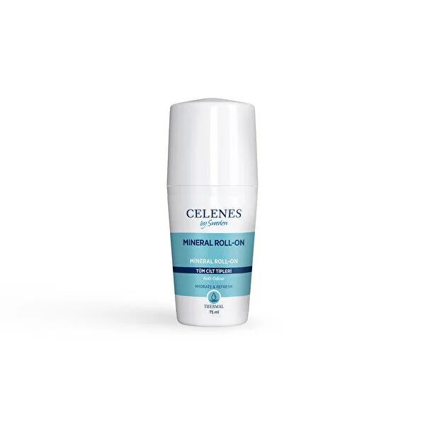 Celenes Natural Deodorant Roll-on - Aluminum-free, Paraben-free, Alcohol-free for Sensitive Skin - 2.54 fl oz