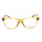 Coach Women's Eyeglasses Transparent Honey Plastic Cat Eye Frame 0HC6202U 5715 (Refurbished)