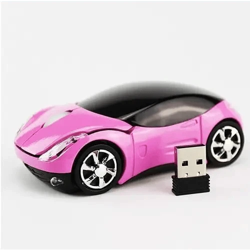Cool Sport Car Wireless Mouse 3D  Shape Ergonomic Optical Mice Stylish USB Receiver Mouse For Laptop And Computer