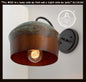 Handcrafted Copper Farmhouse Ceiling Light | 8.5" Flush Mount