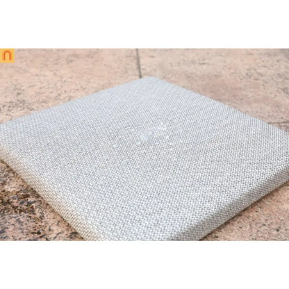 Outdoor Bar Stool Aluminum Rope Gray Set of 2 Counter Height