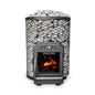 Cozy Heat O Floor Mount Wood-Burning Sauna Stove With Sauna Stones [COZY O] (SAK19475)