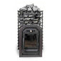 Cozy Heat Quattro Thru-Wall Square Style Sauna Stove With Sauna Stones [COZY QUATTRO TW] (SAK81754)