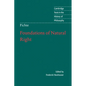 Foundations of Natural Right - Paperback