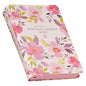 The Spiritual Growth Bible, Study Bible, NLT - New Living Translation Holy Bible, Faux Leather, Pink Purple Printed Floral - Leather