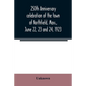 250th anniversary celebration of the town of Northfield, Mass., June 22, 23 and 24, 1923 - Paperback