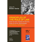 PRINCIPLES OF THE RULE OF LAW (État de droit, Estado de derecho, Stato di diritto, Rechtsstaat). Historical Approach - Paperback