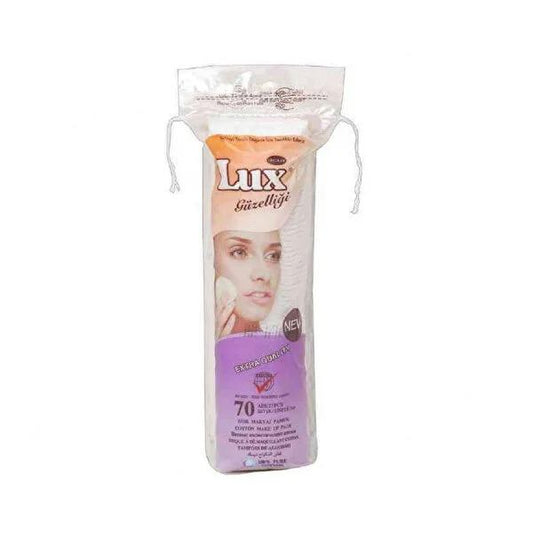Lux Makeup Remover Pads - Soft, Gentle & Effective Makeup Removal for Sensitive Skin - 70 Count