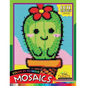 Cute Cactus Lovers Mosaic: Pixel Adults Coloring Books Color by Number - Paperback