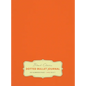 Large 8.5 x 11 Dotted Bullet Journal (Orange #19) Hardcover - 245 Numbered Pages - Hardcover