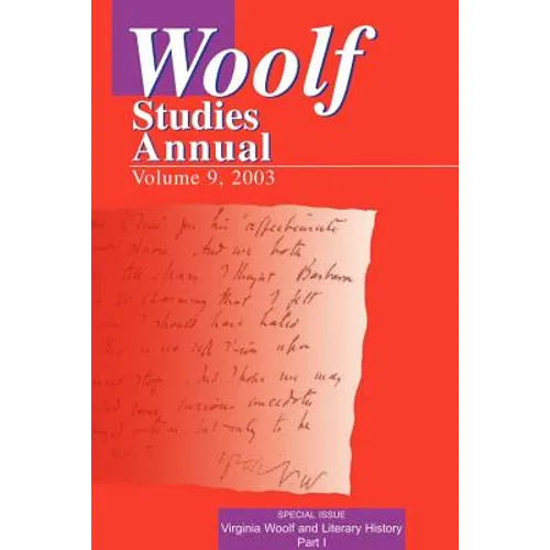 Woolf Studies Annual Volume 9 - Paperback