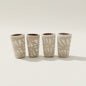 Cream Talavera Shot Glass | Handmade Mexican Ceramic