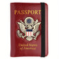 Creative Passport Holder Cover With 3D Metal Badge
