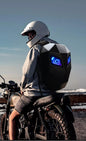Crelander™ LED Hard Shell Water Resistant Motorcycle Backpack