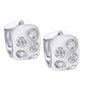 Crystal Mini Bezel Huggie Hoop Earrings