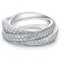 Crystal Rolling Eternity Ring