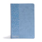 CSB (In)Courage Devotional Bible, Blue Leathertouch Indexed - Imitation Leather