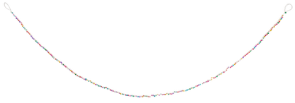 Multi Color Mini Bell Garland
