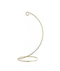 Gold Twisted Metal Wire Ornament Hanger - 8"