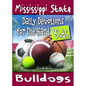 Daily Devotions for Die-Hard Kids Mississippi State Bulldogs - Paperback
