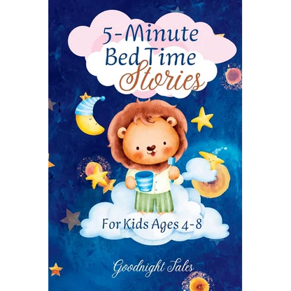 5-Minute Bed Time Stories: For Kids Ages 4-8 - Paperback