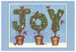 Countryside Christmas Boxed Cards - Set of 20 - Joy Topiary