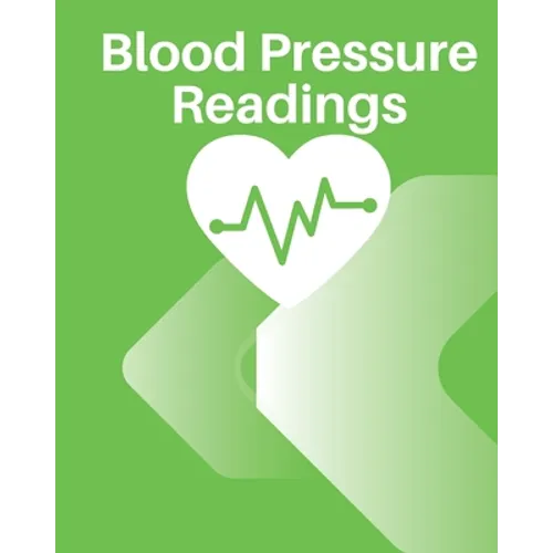 Blood Pressure Readings: 8×10" BP Tracker for Medical Officers - Paperback