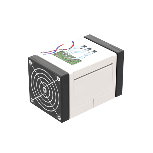 Bitcoin Mining Machine - Custom Printed Minifig Scale - Made Using LEGO® Parts