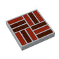 Mason Brick Flooring / Wallpaper 2x2 Tile  - B3 Customs