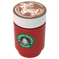 Somanybucks Christmas Coffee Cup w/ Christmas Reindeer Foam for Minifigs- B3 Customs