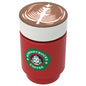Somanybucks Christmas Coffee Cup w/ Christmas Tree Foam