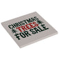 Christmas Trees for Sale Sign (6x6 Tile), B3 Customs made using LEGO parts