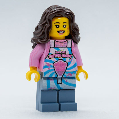 Sweet Air Cotton Candy Stand with Employee Minifig