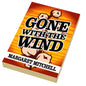 Gone with the Wind Book Tile (2x3) made using LEGO parts