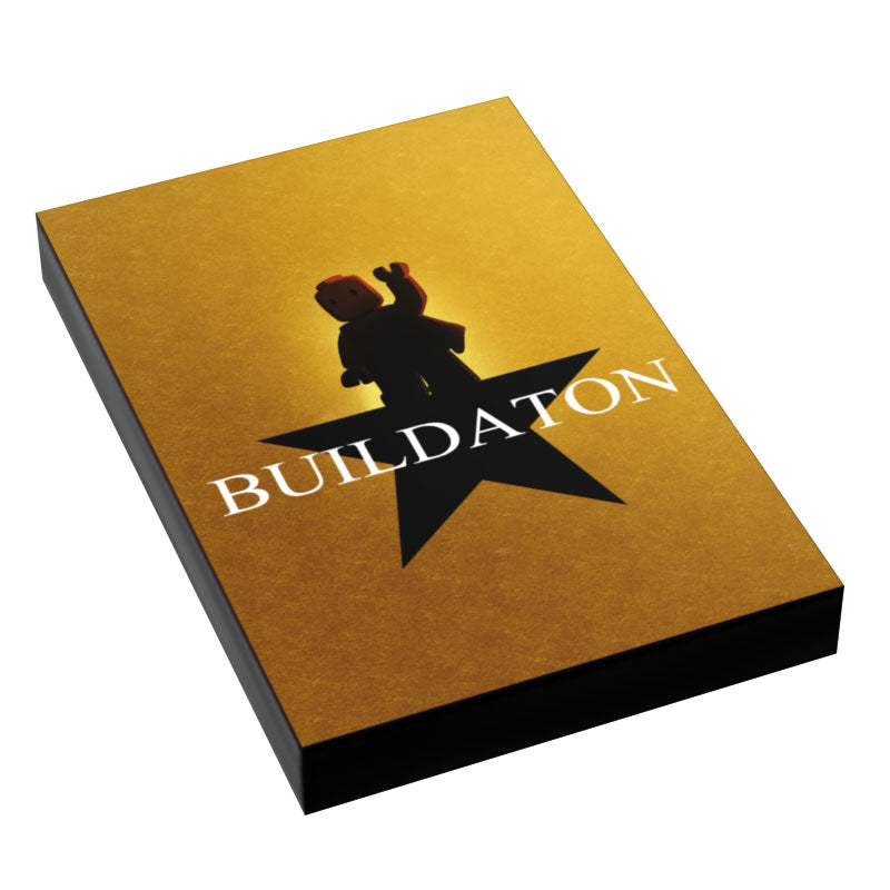Hamilton Movie Cover (2x3 Tile) - B3 Customs