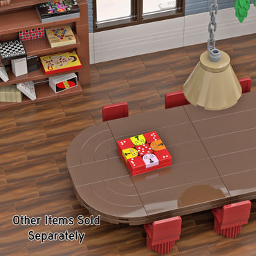 Hangry Hippos Game - Small Custom Fun Building Set - Custom Printed  - Made Using LEGO® Parts