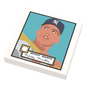 Mickey Mantle Baseball Card (2x2 Tile)