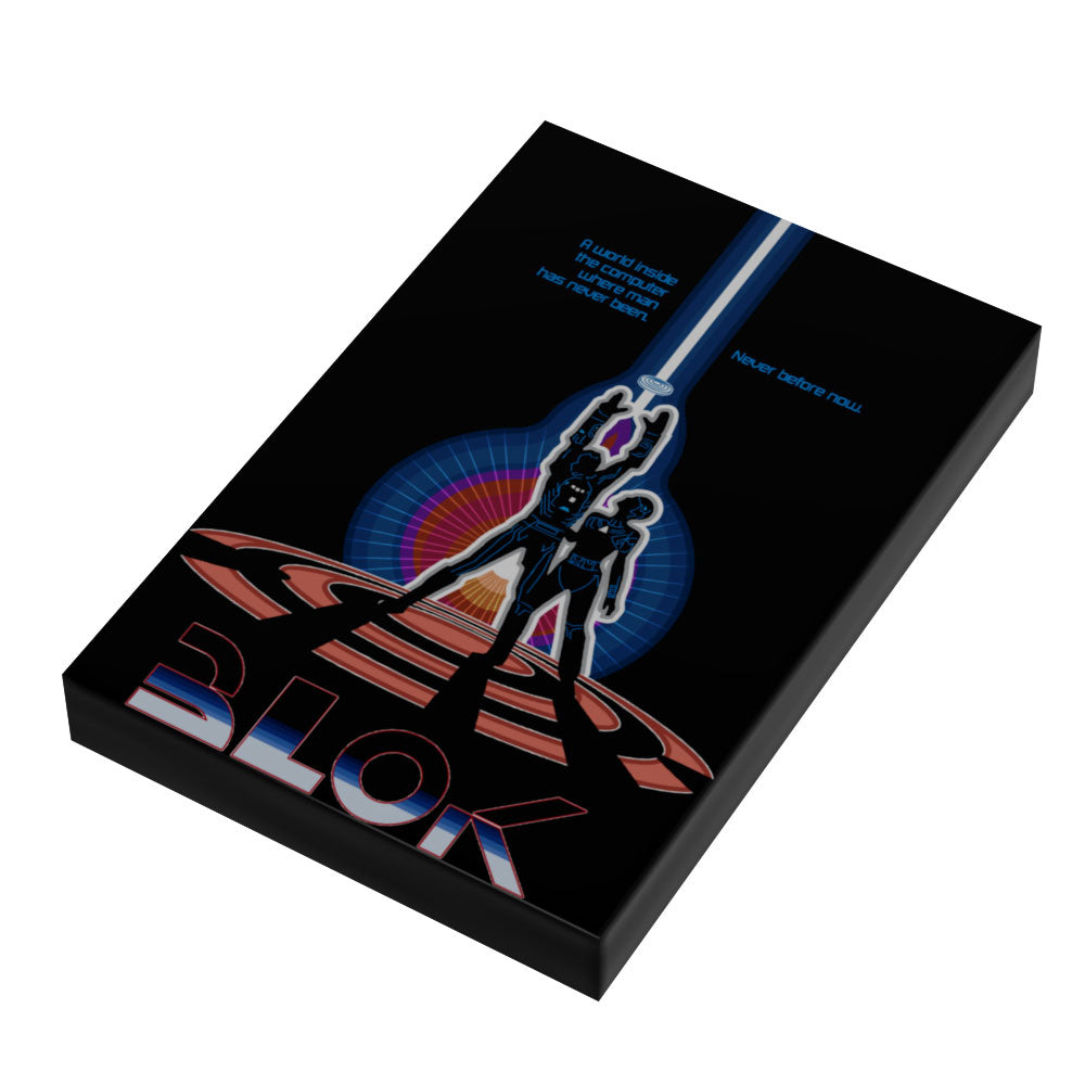 BLOK Movie Cover (2x3 Tile) - B3 Customs