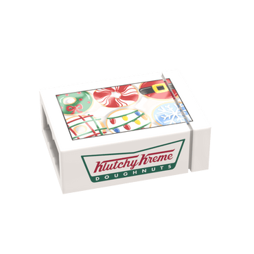 Boxed Donuts - Christmas - Custom Printed - Made Using LEGO® Parts