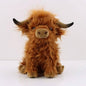 Cute Highland Cow Plush Toy